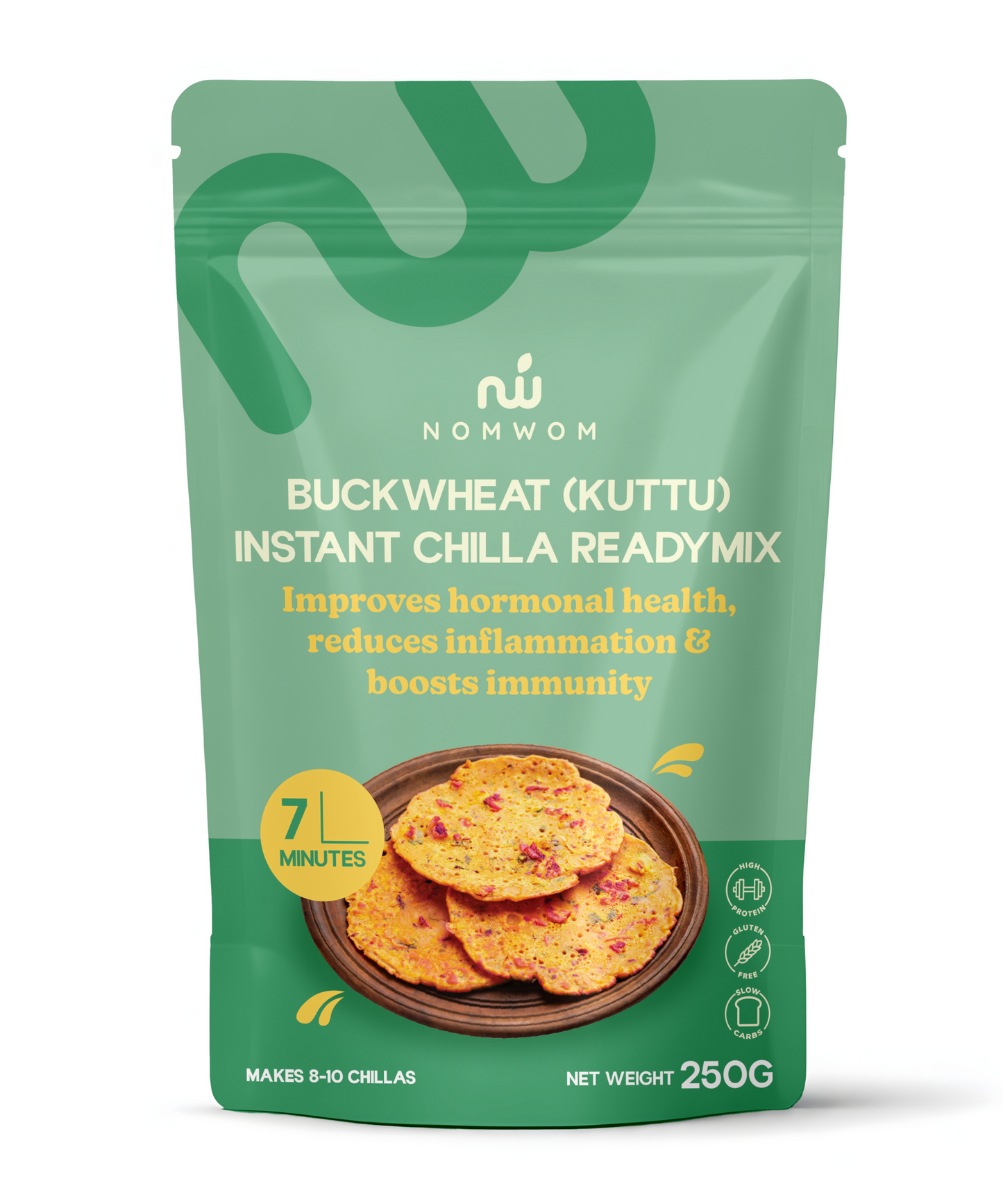Buckwheat Instant Chilla Readymix